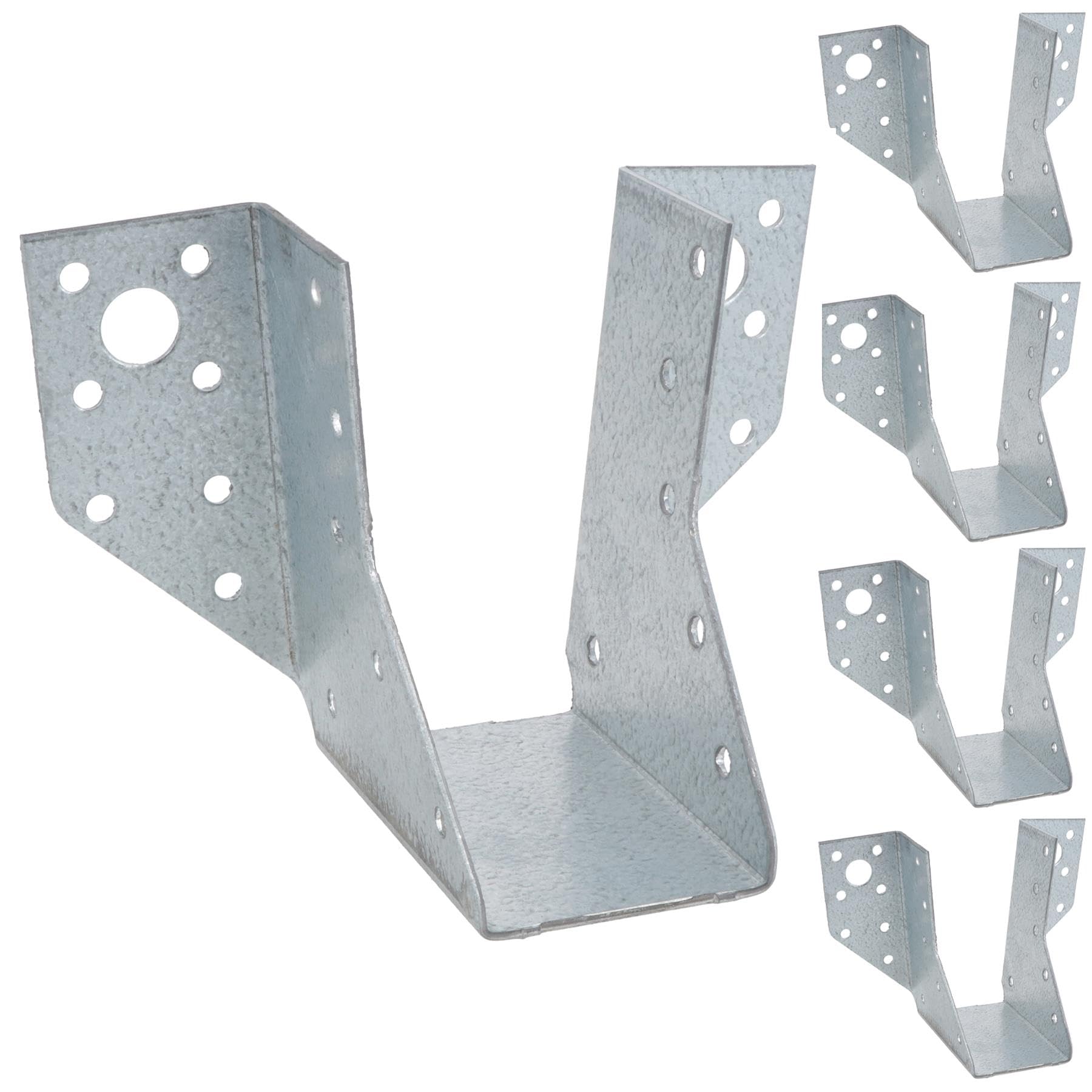 Multi Truss Joist Hanger Support Fixings 47mm (W) x 97mm (L) Galvanised 5pc