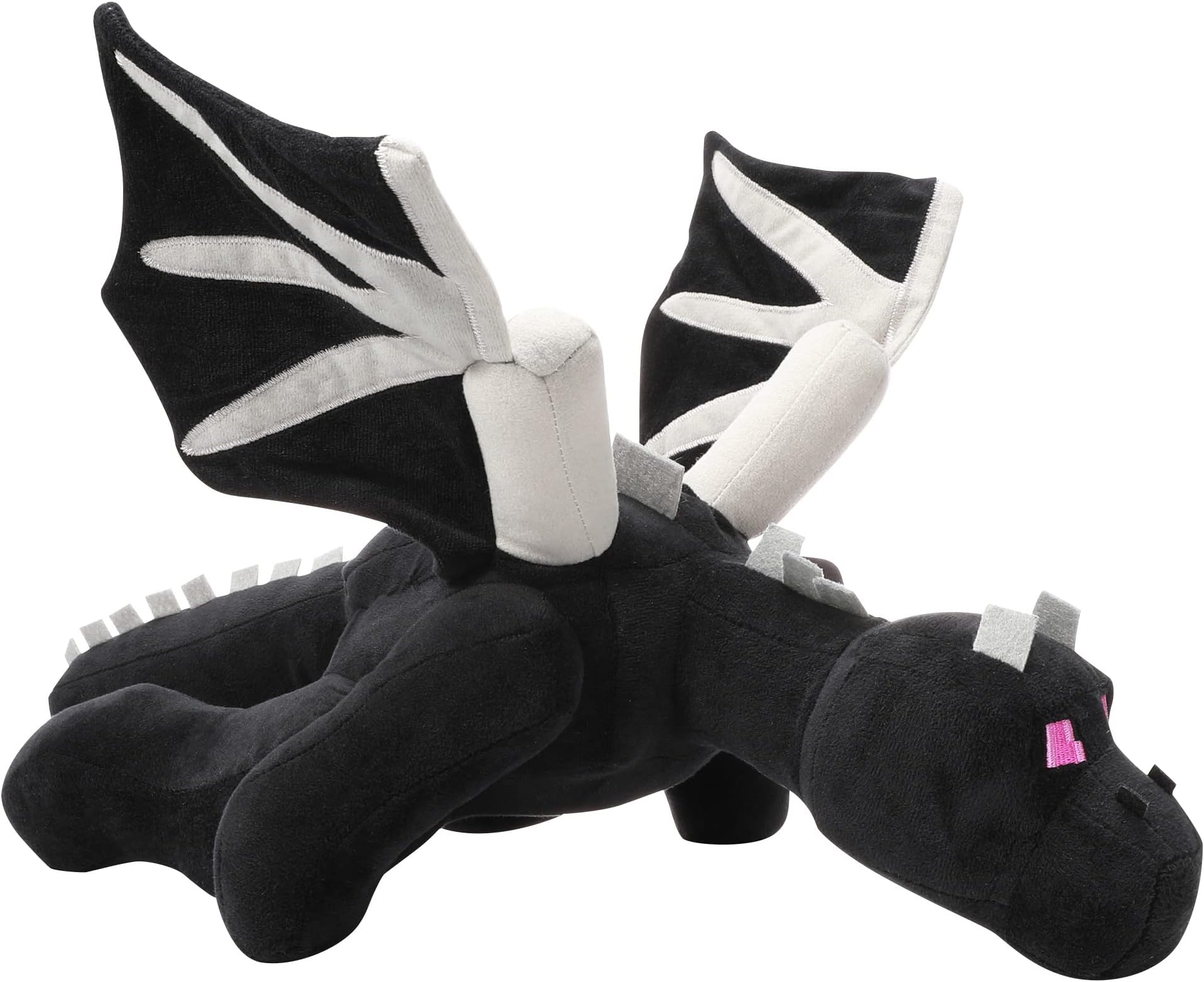 Black Dragon Plush 23.7 in 60 cm Stuffed Animal Toy Pillow Character Dolls Birthday Festival Present for Kids