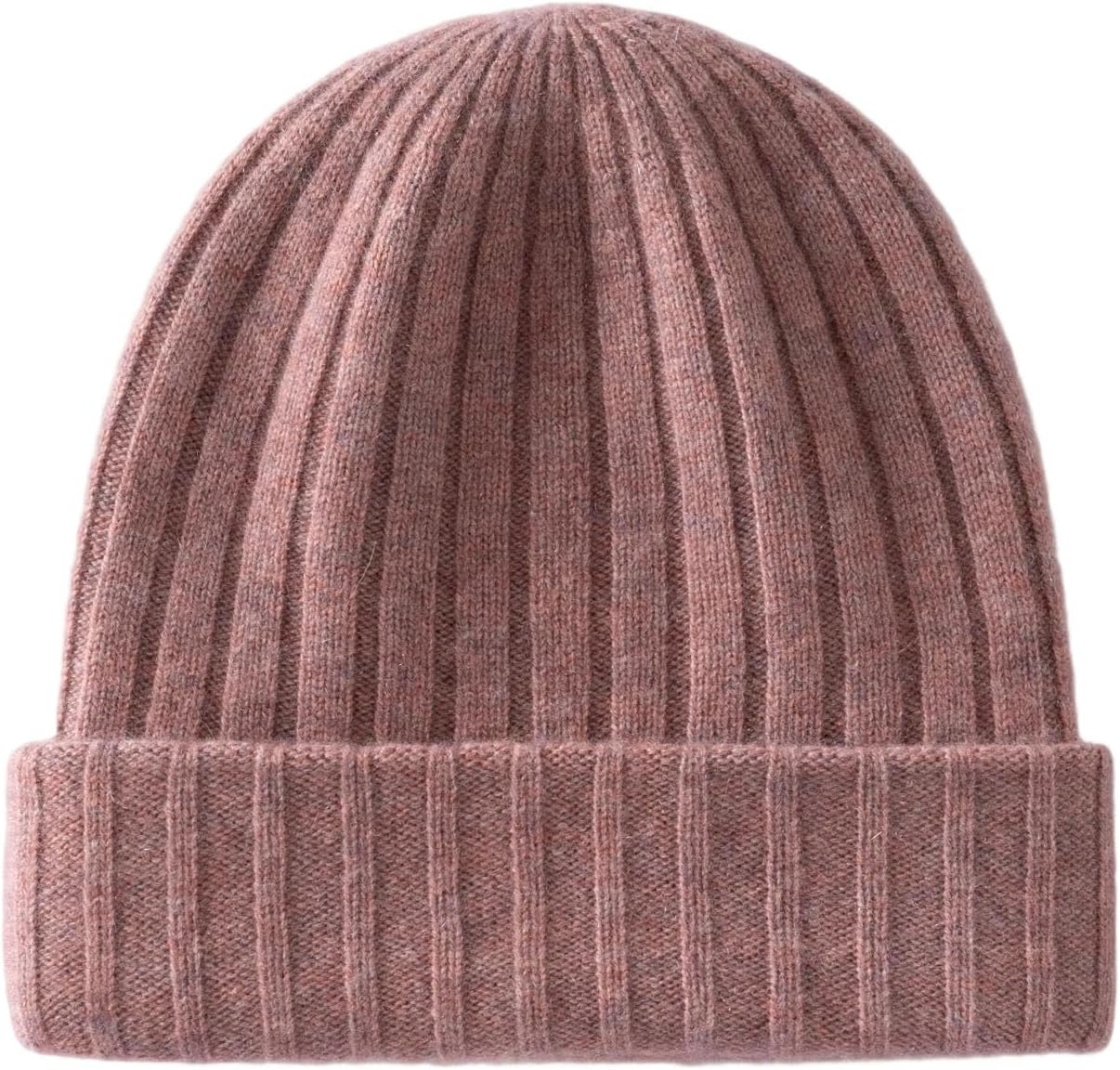 Cashmere Hat Double Thickened Unisex Beanie Men Women Warm Knit Striped Casual Ski Hat