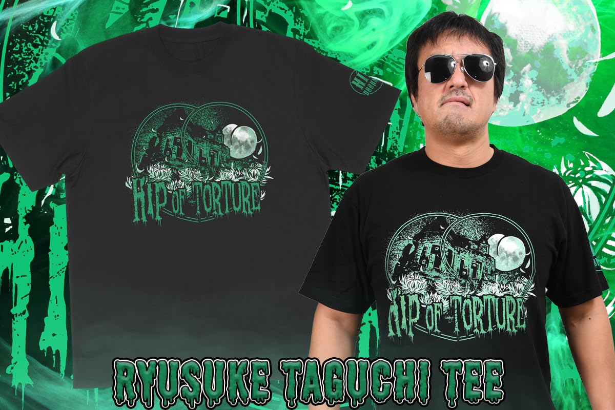 Amazon.co.jp: 新日本プロレスリング Tシャツ 田口隆祐 HIP OF
