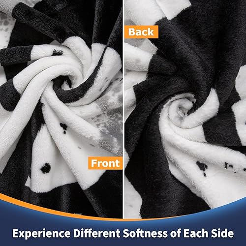 Miniatura 4 de Manta de regalo de notas musicales, manta suave de doble cara de alta calidad para adultos y niños, manta de regalo musical de franela ligera y