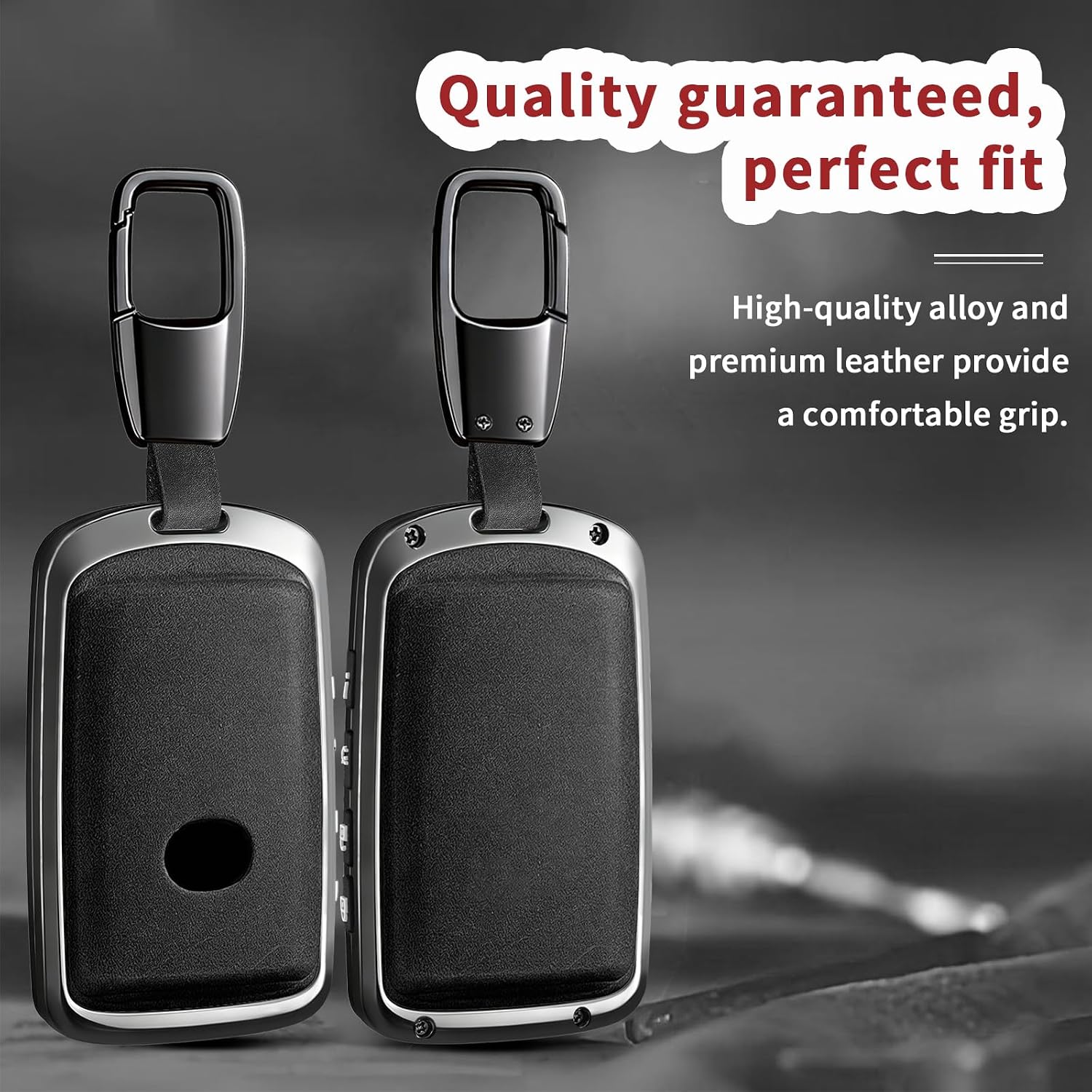 Key Fob Cover for CX-5 CX-70 CX-90 3 6 CX-9 (B4-Black) image 5