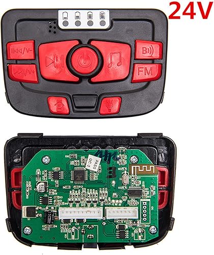 Miniatura 2 de jiaruixin - Panel central de PCB multifunción para niños, 24 V, placa de circuito impreso, control de placa base, sistema de operación de