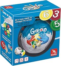 Ludilo - Grabolo | Board Games Kids 6 Years or Older | Educational Games 6 Years or Over | Card Game 3 to 5 Players | 10 Min Games Board Game