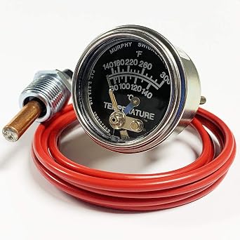 Murphy by Enovation Controls 20T-300-6-1/2 Temperature Swichgage 10702068