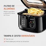 MONDIAL Fritadeira Elétrica Big Fry 2,5L, Preto, 1500W, 110V - FT-07 — imagem 5