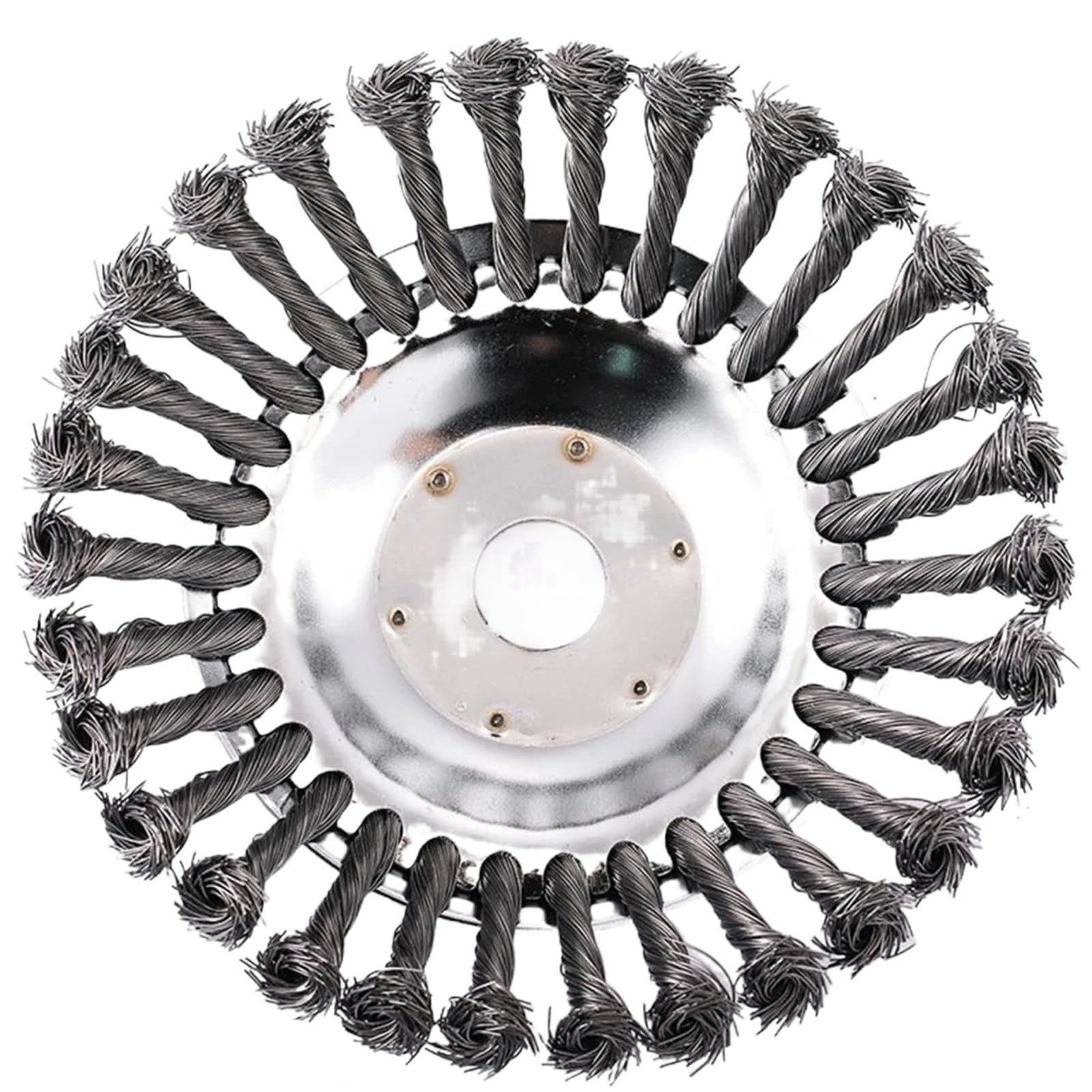 Hoja de Cepillo for malezas de Alambre de Acero de 6/10 Pulgadas | Accesorio de cabezal de corte universal for desbrozadoras, herramientas eléctricas de desmalezado de césped y jardín(10 inch)