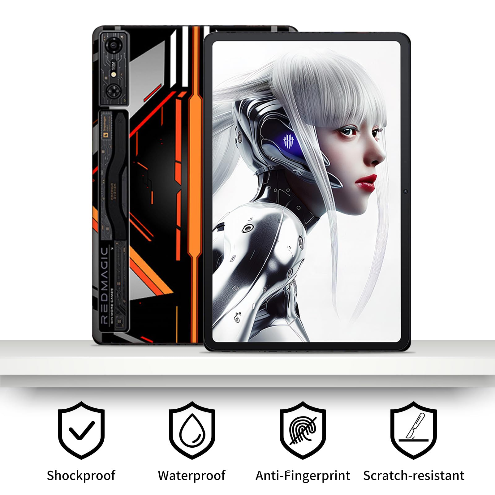 【新品同様】REDMAGIC Nova 16GB 512GB＋公式ケース付き REDMAGIC Nova ゲーミングタブレット 保護ケース - REDMAGIC日本