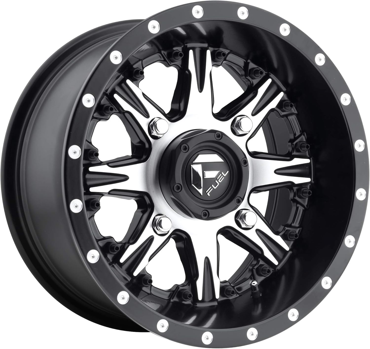 Fuel Nutz 14x7 ATV/UTV Wheel - Matte Black (4/156) 4+3 [D5411470A544]