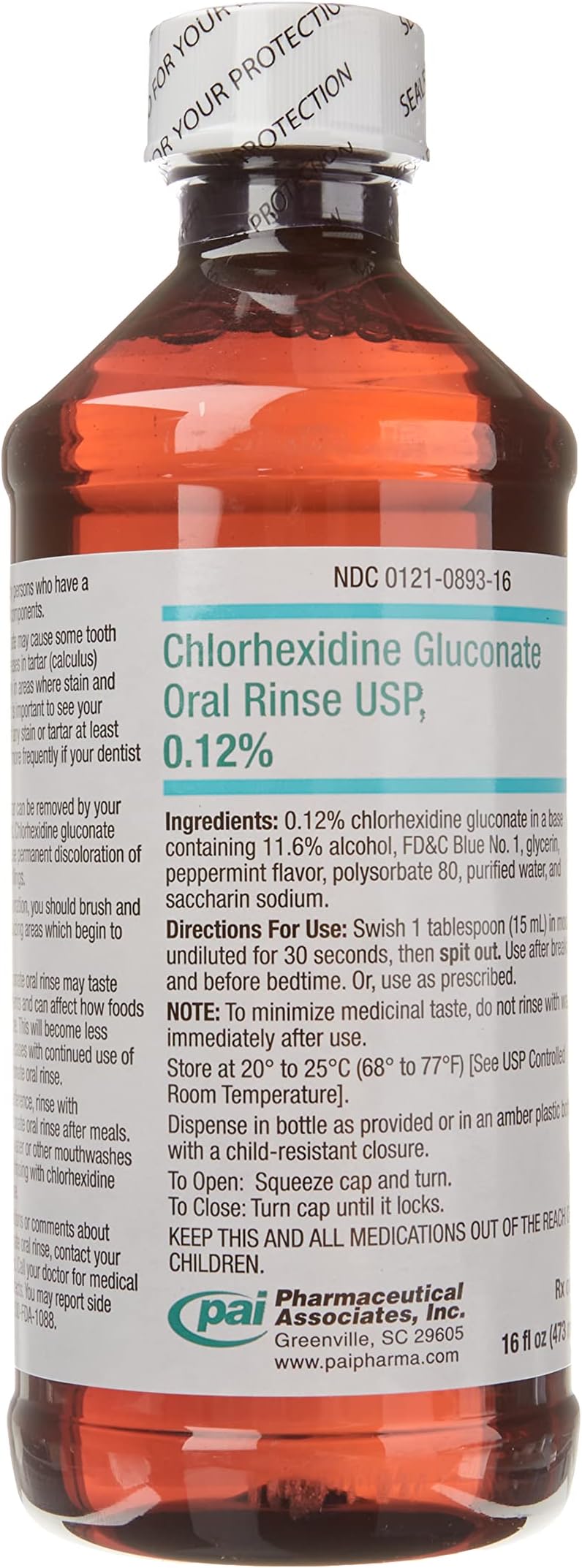 Chlorhexidine (Generic for Peridex)