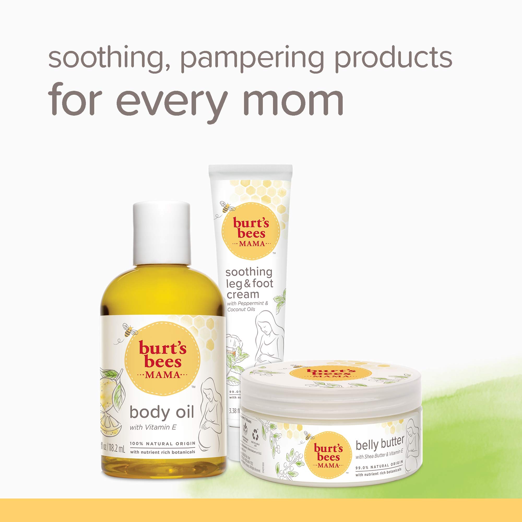 Burt's Bees Mama Belly Butter with Shea Butter and Vitamin E, 99.0