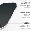 PICKLETECH Pickleball Paddle Protection Tape - Paddle Head Edge Guard gallery image