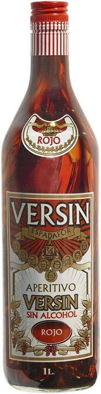VERSIN Vermouth Alcohol-Free 0.0% Non-Alcoholic Spirit, Mocktail Mixer, From Spain 1000ml