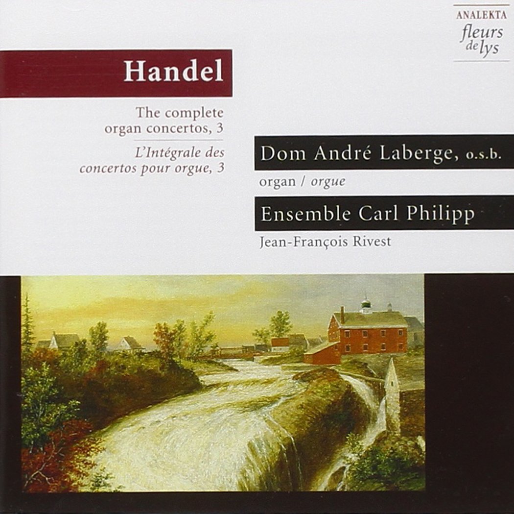 HANDEL;GEORGE FRIDER - V3 CTOS POUR ORGUE [Audio CD] HANDEL;GEORGE FRIDERIC