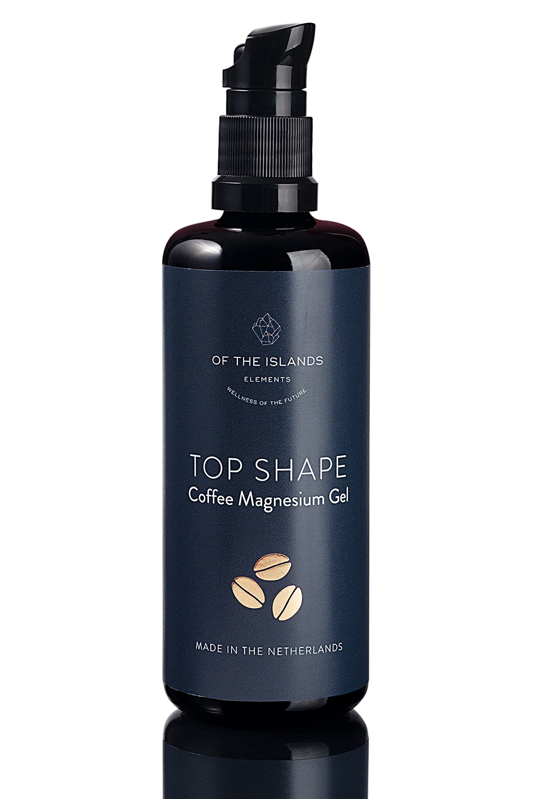 TOP SHAPE- Coffee Magnesium Gel. Energizing ,Slimming and Fat burning