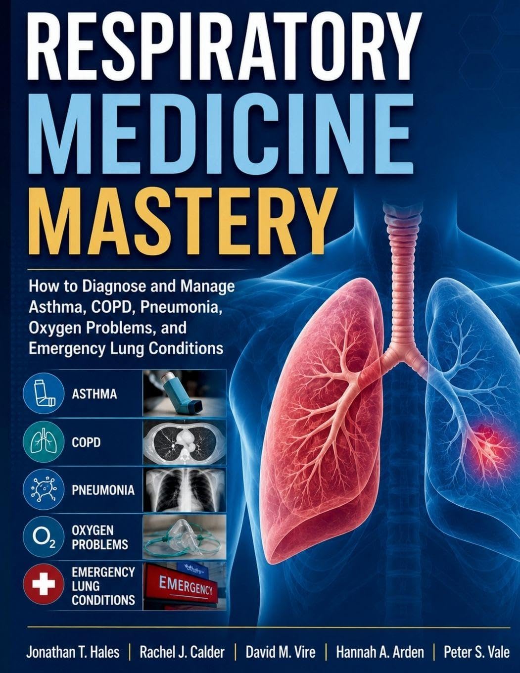Respiratory Medicine Mastery: How to Diagnose and Manage Asthma, COPD, Pneumonia, Oxygen Problems, and Emergency Lung Conditions