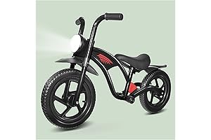 KRIDDO Balance Bike for Kids with Front Light and Upgraded Features