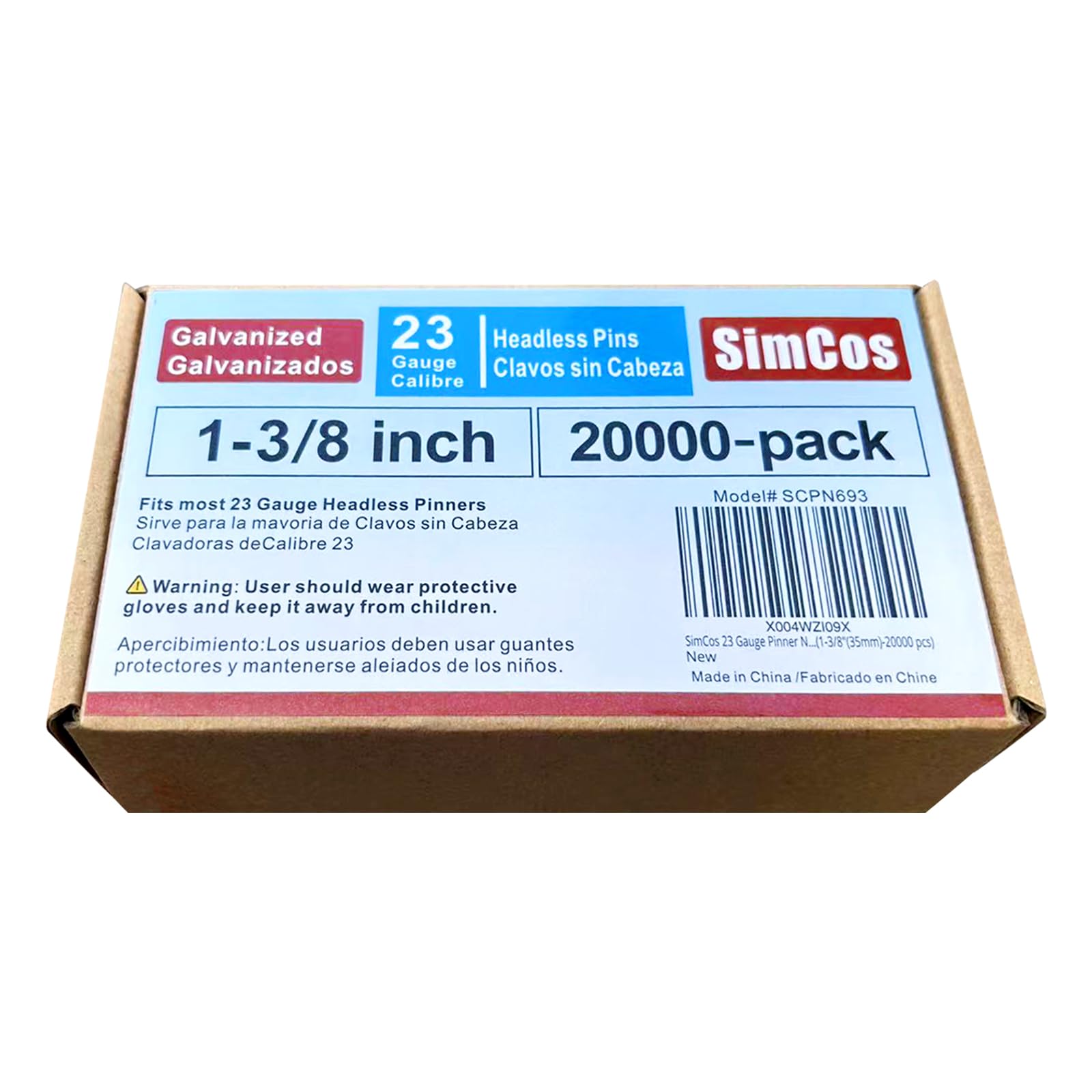 23 Gauge Pin Nails - Assorted Sizes (5000 Pack) -5