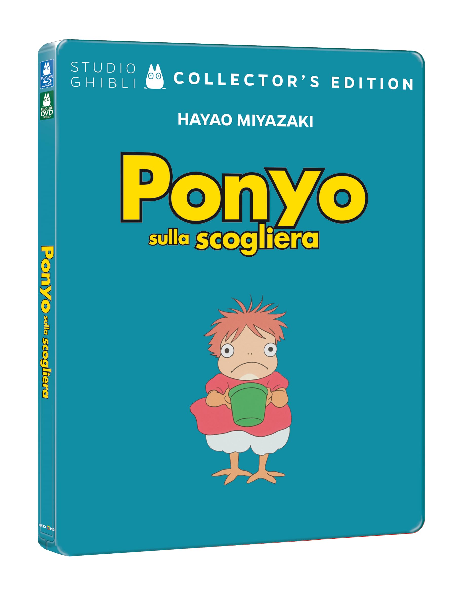 Ponyo Sulla Scogliera (Steelbook Blu-ray + DVD)