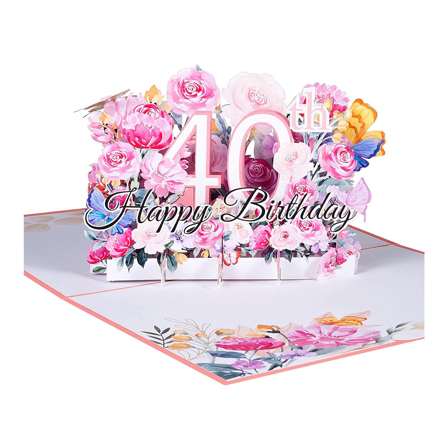 Biglietto di auguri per il 40° compleanno per lei Buon 40° compleanno 40 40° compleanno migliore amica 40° compleanno moglie Buon compleanno migliore amica 40° compleanno figlia Quaranta - Italia