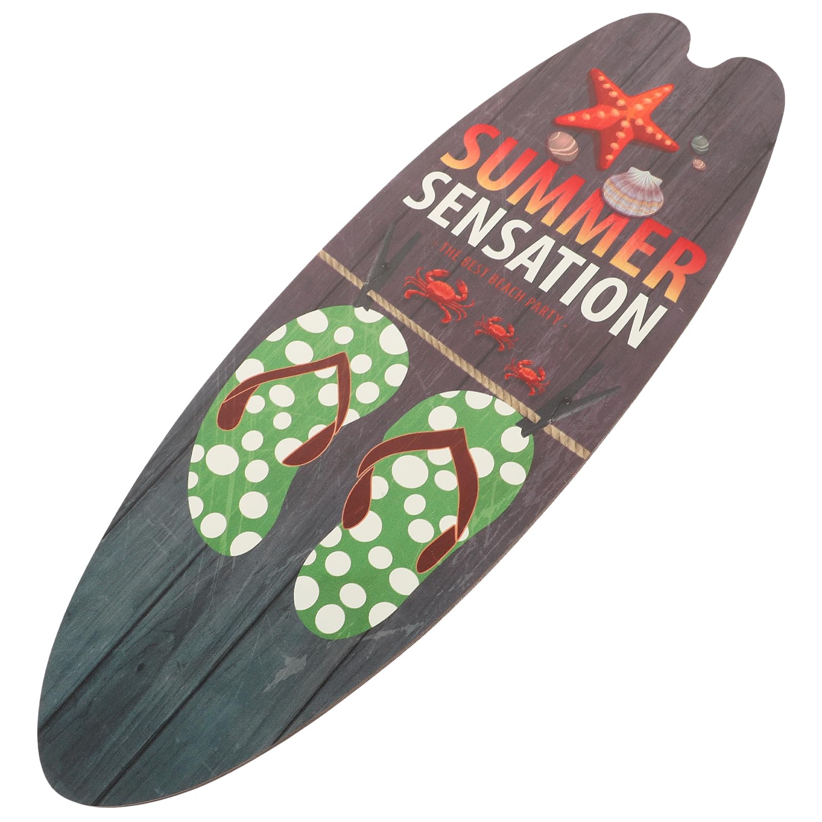 VICASKY Cartel De Madera De Tabla De Surf Decoración Océano Cartel Al Aire Decoración Hawaiana Decoración De Fiesta Hawaiana Letreros De Playa Placa De Signo Placa De Tabla De