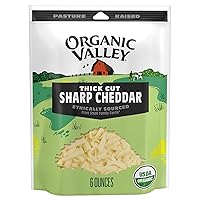 Vista 1 de Organic Valley - Queso Cheddar fuerte y orgánico rallado grueso