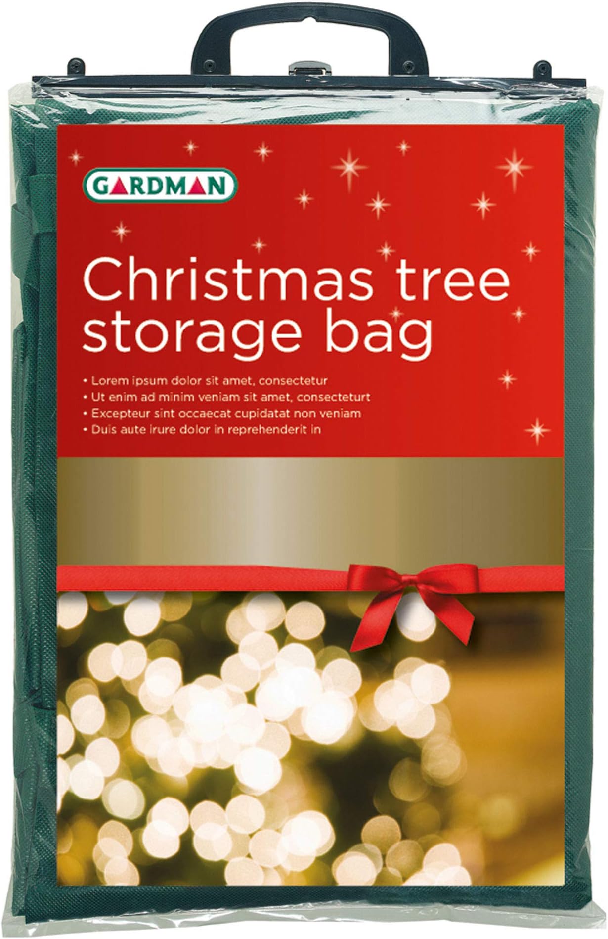 Gardman 4 Foot Christmas Tree Storage Bag Sack Decorations Toy Storage & More