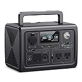 BLUETTI Portable Power Station EB3A, 268Wh LiFePO4 Battery Backup w/ 2 600W (1200W Surge) AC Outlets, Recharge from 0-80% in 30 Min., Solar Generator for Outdoor Camping (Solar Panel Optional) BLUETTI EB3A