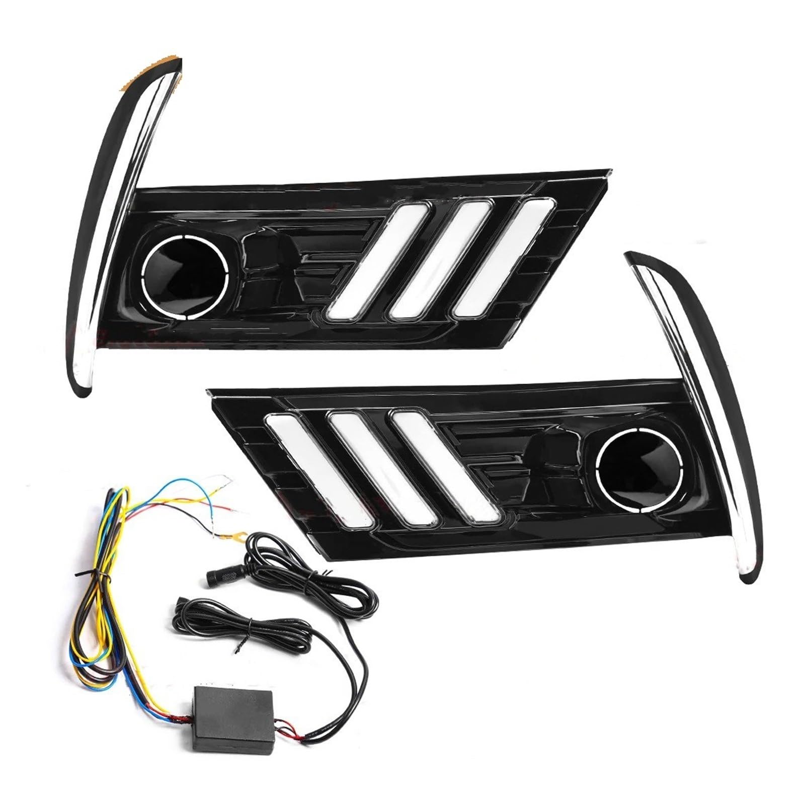 Luces Antiniebla Luz Niebla Para Toyota Para Corolla 2017-2018: Luces Diurnas LED (DRL) Antiniebla Intermitentes Posición Delanteras (12V)