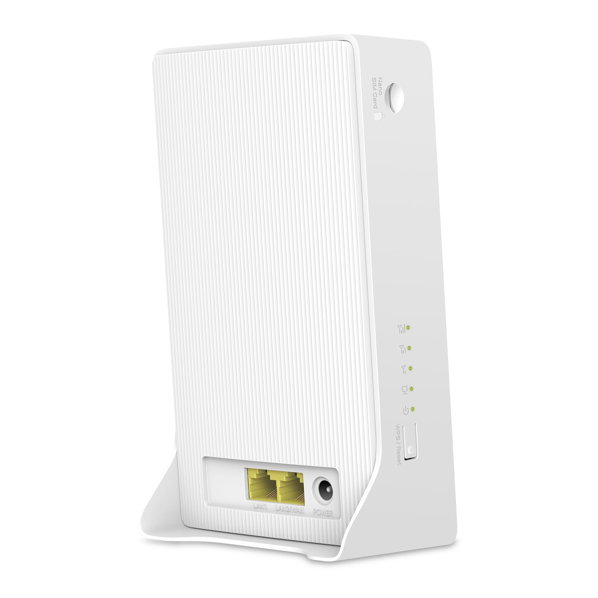 MERCUSYS MB230-4G TP-Link Routeur 4G+ WiFi AC1200Mbps, Box SIM, CAT6 Vitesse Jusqu'à 300Mbps, 2 Ports Gigabit, Ports d'Antenne Externe, Modem Déverrouillé Compatible Toute SIM
