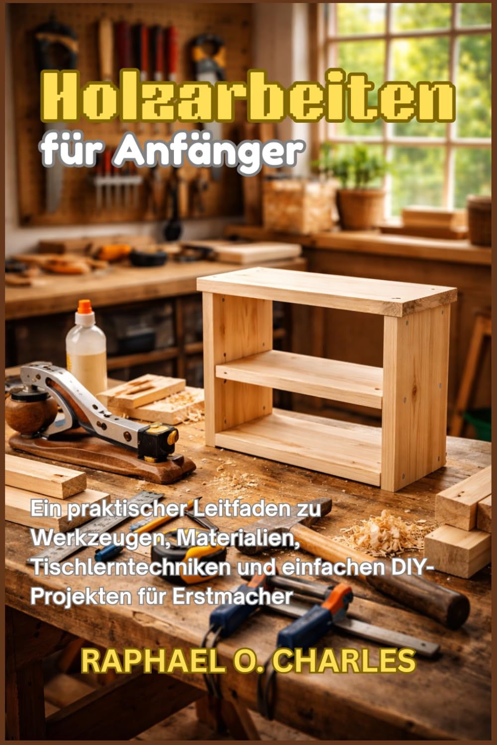Holzarbeiten für Anfänger: Ein praktischer Leitfaden zu Werkzeugen, Materialien, Tischlerntechniken und einfachen DIY-Projekten für Erstmacher