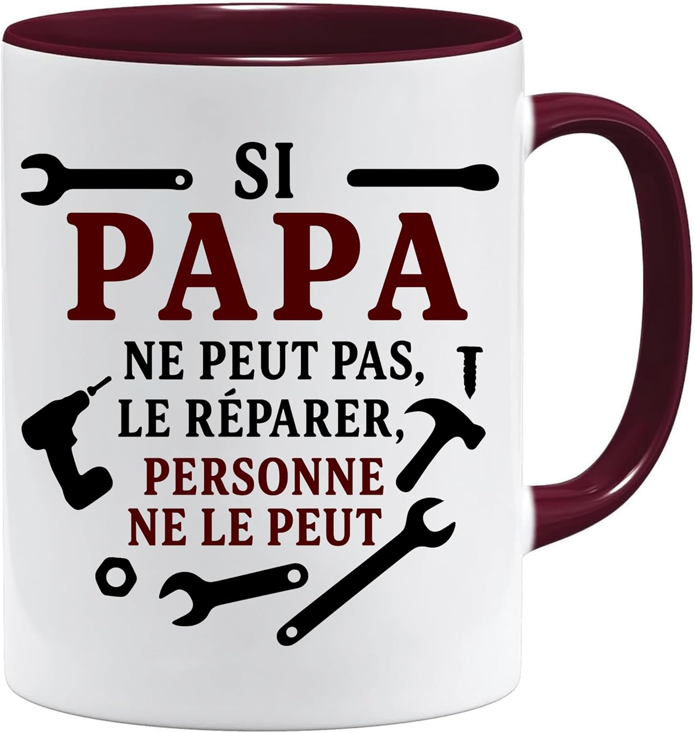 Mug « Si papa ne peut pas le réparer »