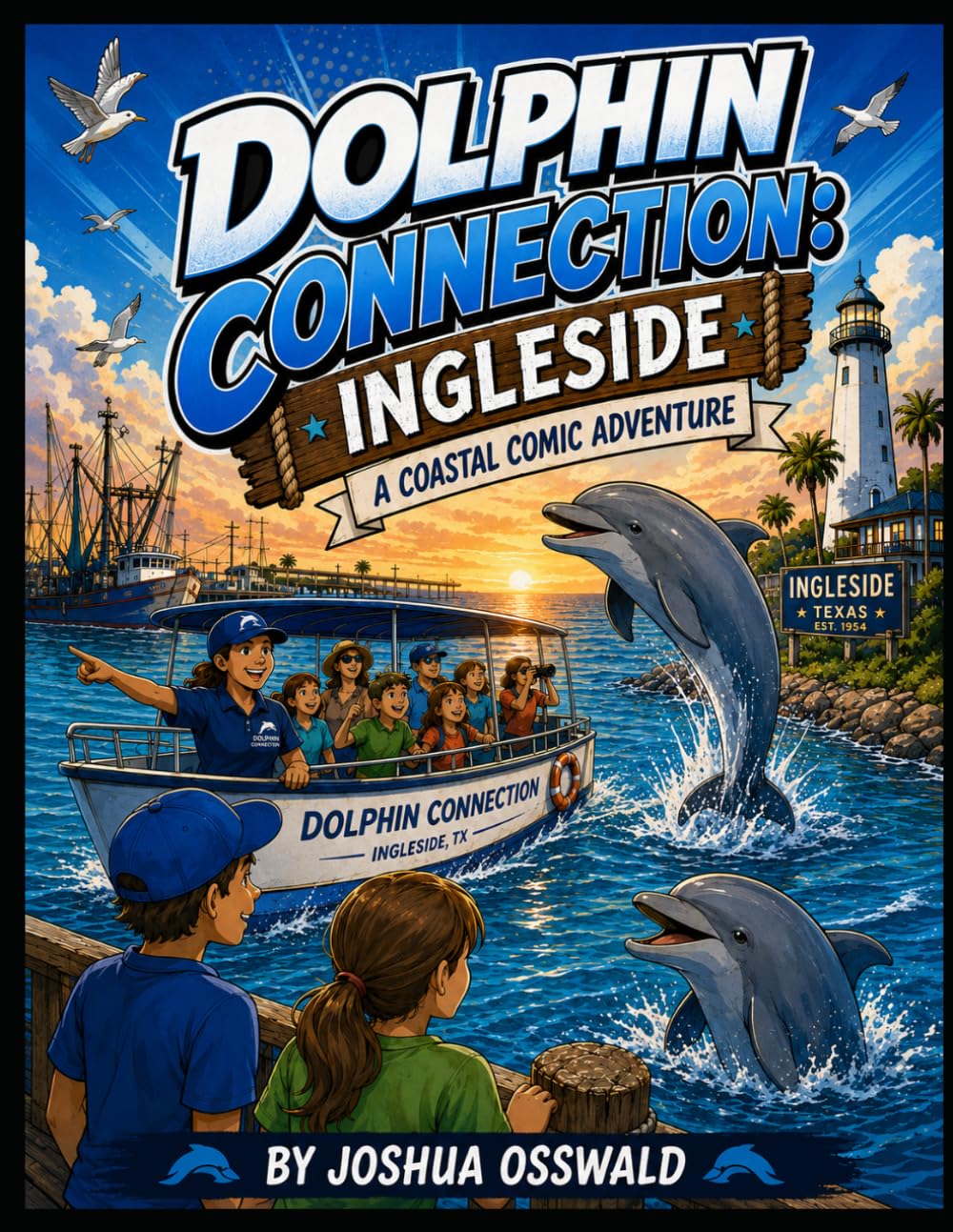 Dolphin Connection Ingleside: A Coastal Comic Adventure