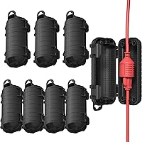 Vista 13 de Cubierta para Cable de Extensión para Exteriores, Protector de Conector de Cable IP54 Resistente al Agua, Caja de Seguridad Eléctrica