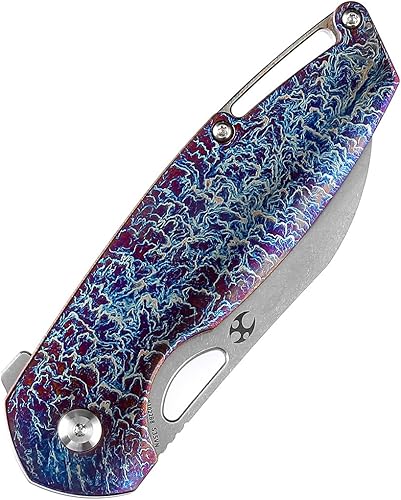 Miniatura 2 de KANSEPT Cuchillos plegables de bolsillo modelo 6 EDC Cuchillo plegable para acampar 3.1 '' CPM-S35VN Material Cuchillo plegable de bolsillo con