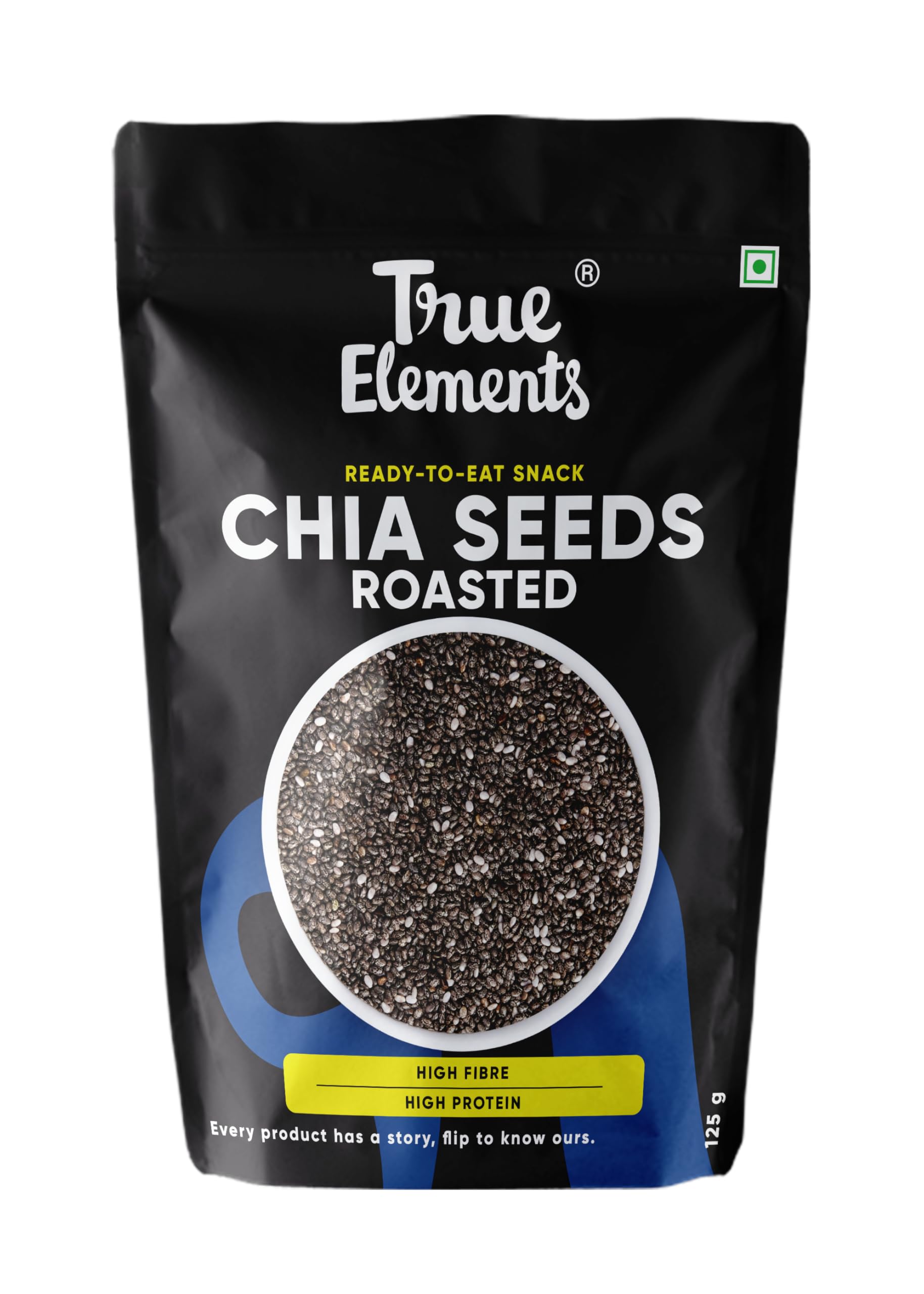 True Elements Chia Seeds Roasted 125gm (B06X6H9M1Q) Amazon Price History, Amazon Price Tracker