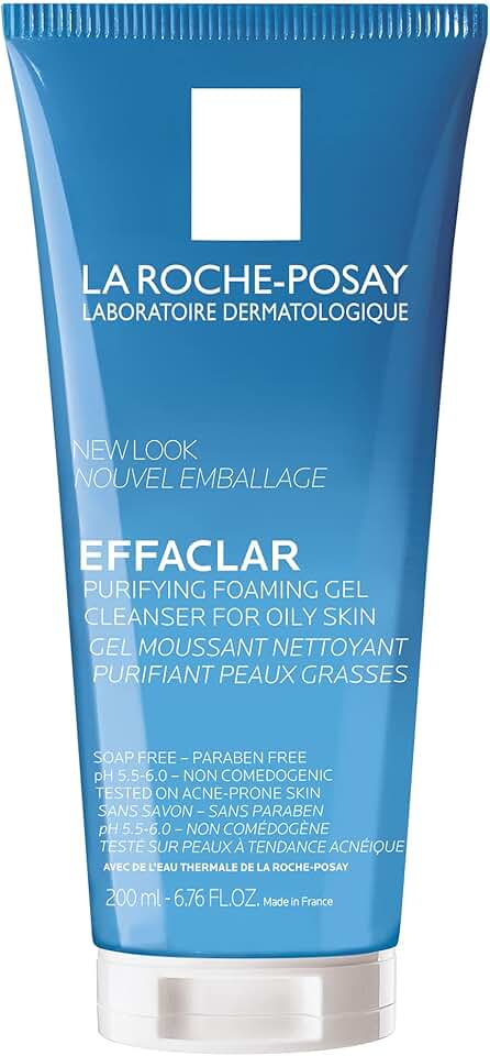 La Roche Posay Effaclar Mousse Cleansing Gel -6.76 Fl Oz.