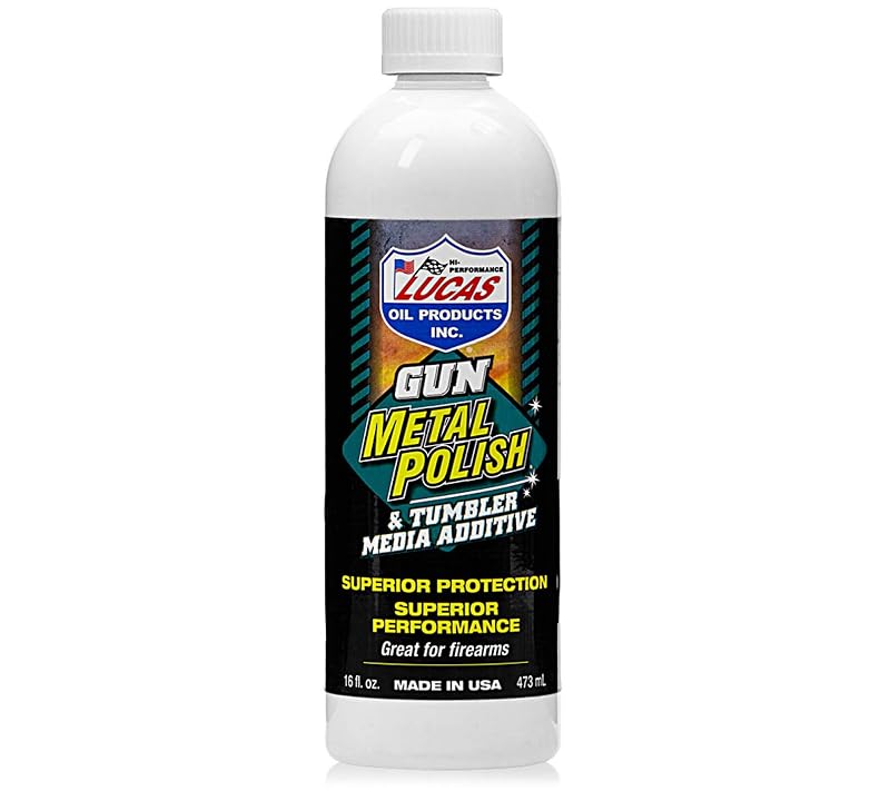 Polidor para Cromo e Metal Lucas Oil 10880, frasco de 473 mL