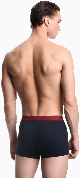 Emporio Armani Men's Shiny Logo Band 3 Pack Trunk