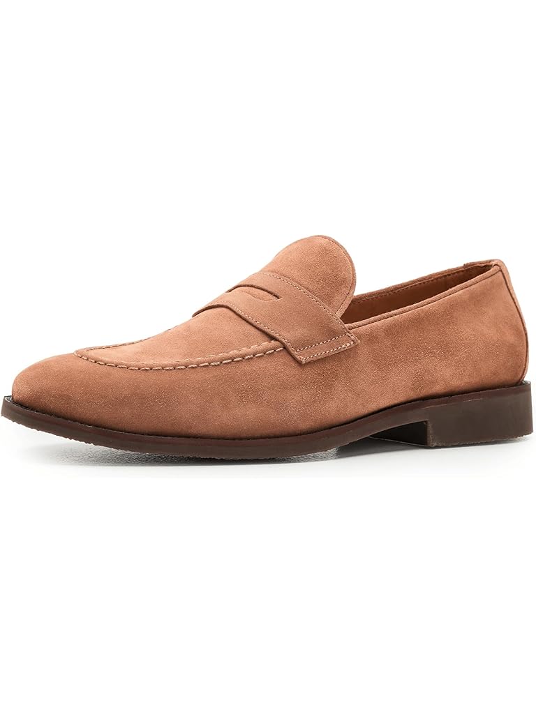 Yellow Peter Millar Madison Suede Penny Loafer