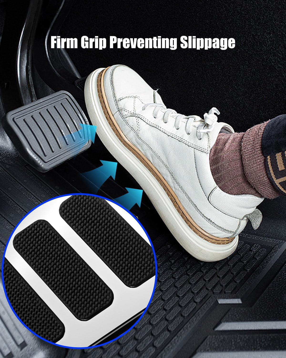 Aluminum Polished Throttle Gas Pedal Fit for Chevy Ford Mopar, for Street Rods Hot Rods and Custom Builds, 2" x 4-1/2"