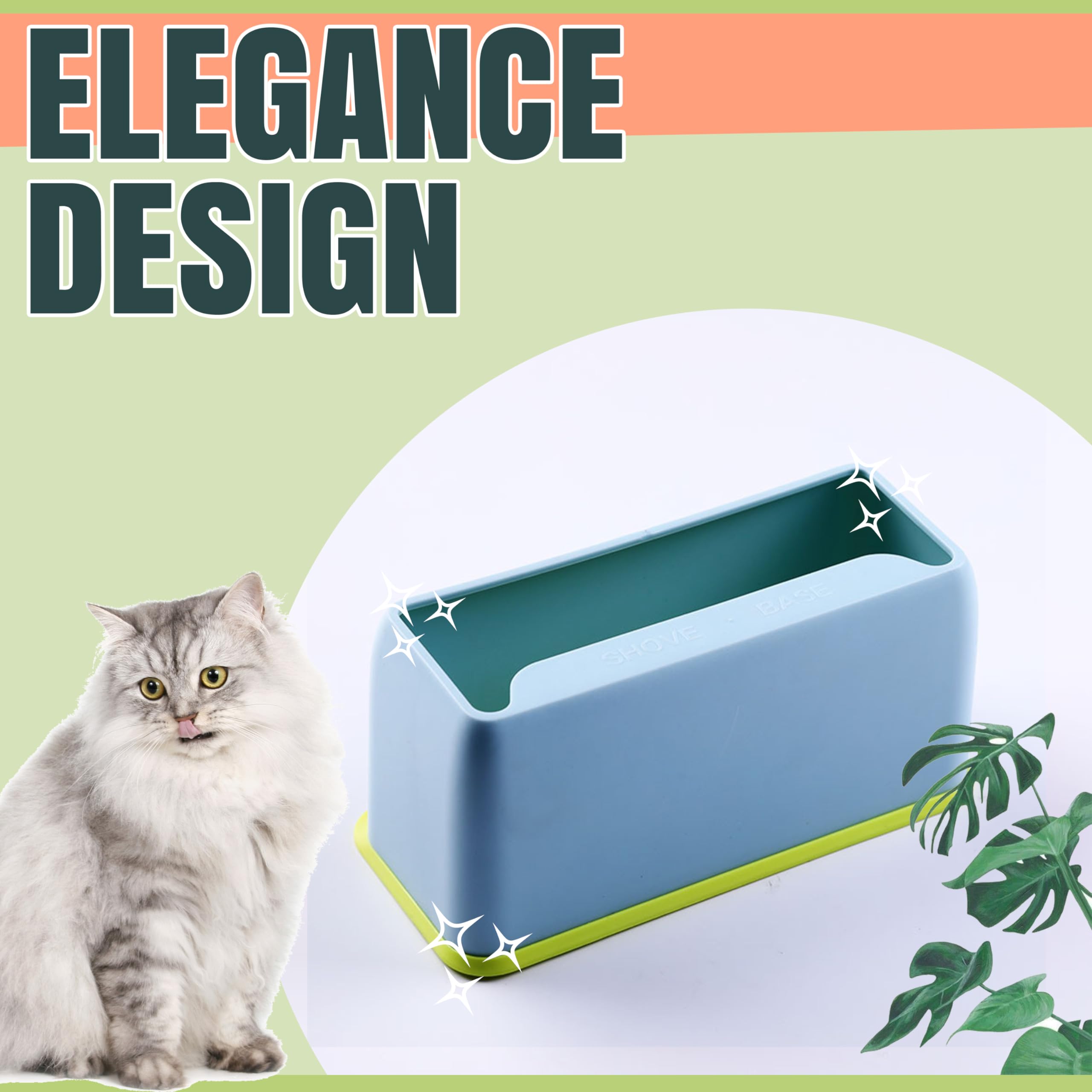 Katzenstreu Schaufel Set - Edelstahl Sieb Mit Besen Und Kehrschaufel