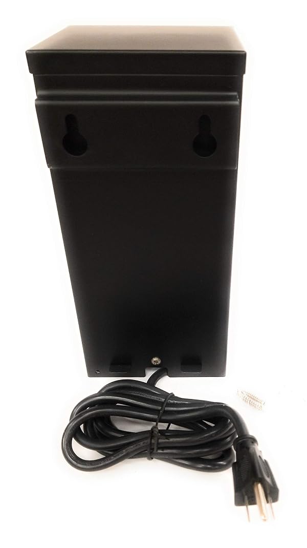 300W Watt Multi Tap 120 Volt AC to 12-15V Volt LED & Halogen - Low Voltage Landscape Lighting Indoor/Outdoor Weatherproof Transformer Power Pack w Digital Timer, Photocell Sensor - Black Metal Case by Best Pro Lighting - Used condition - US$101.91