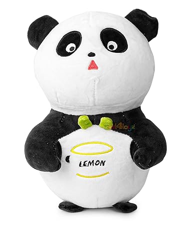 zest 4 toyz Super Soft Toys Stuffed Animal Plush Teddy for Kids Birthday Gifts Toys Baby Boys Girls 25cm (Panda) Multicolor (Pack of 1)