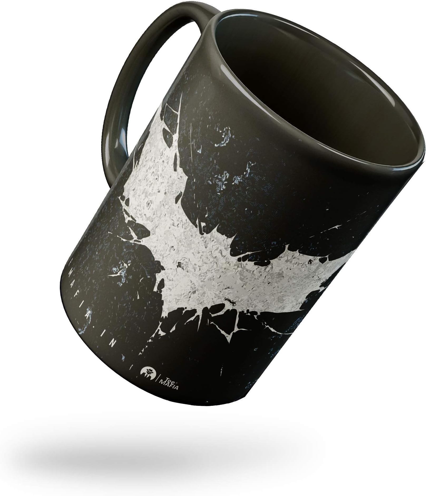Ceramic Coffee Mug - 1 Piece, Black, 330 ml
