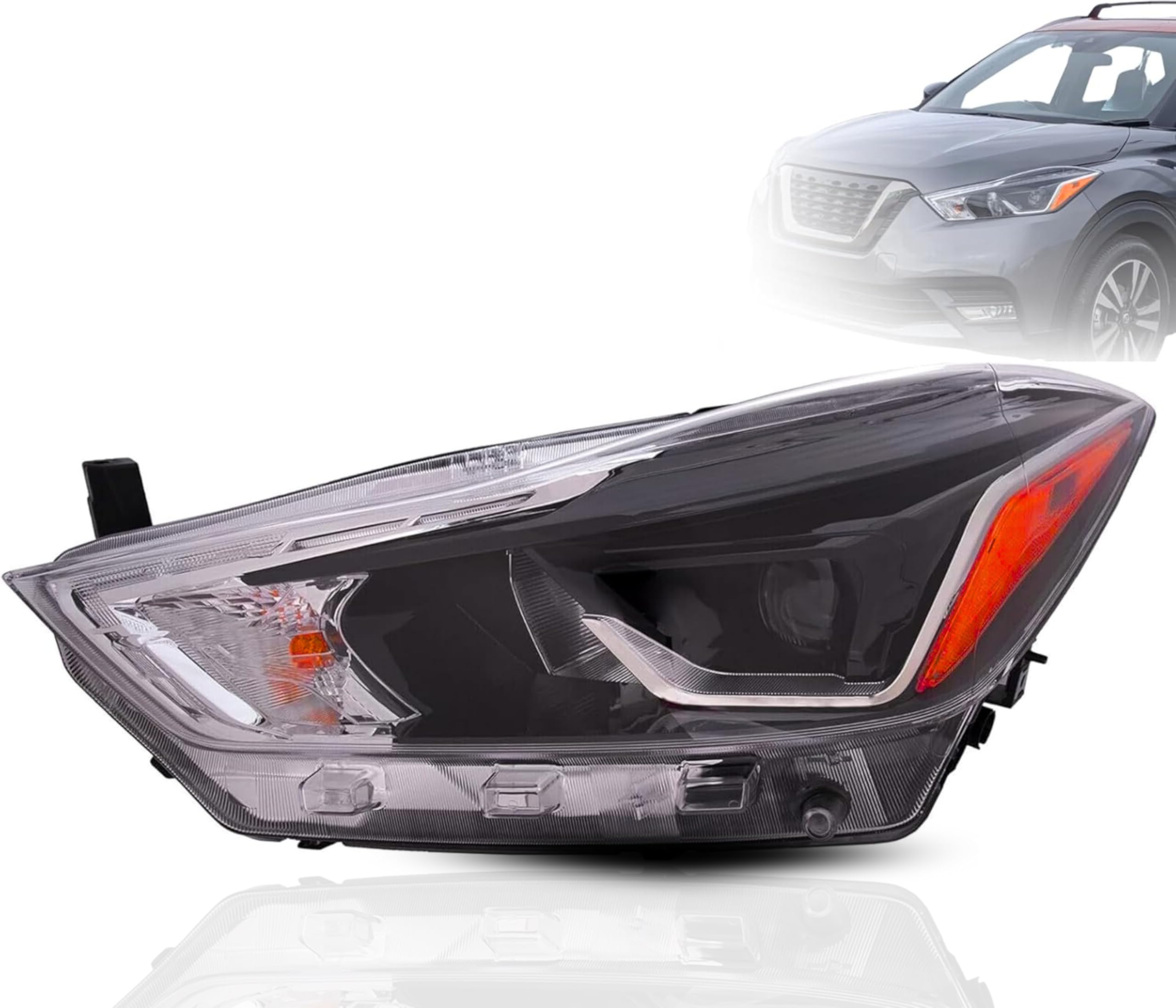 Amazon.com: ALLIGATOR AUTO LIGHTS Headlamps Compatible with Nissan