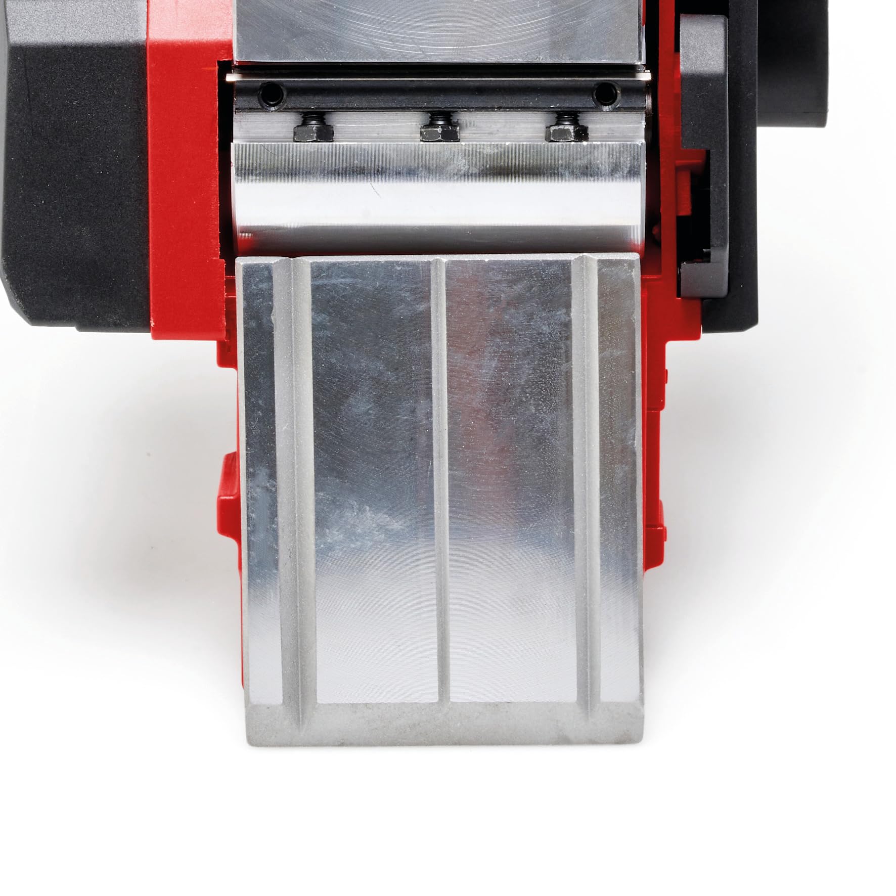 Einhell Elektrohobel TE-PL 920 (920 Watt, 82 mm Hobelbreite, bis 3,5 mm Spantiefe, Falztiefen-/Parallelanschlag, autom. Parkschuh, Absaugadapter, inkl. 2x TCT-Wendemesser)