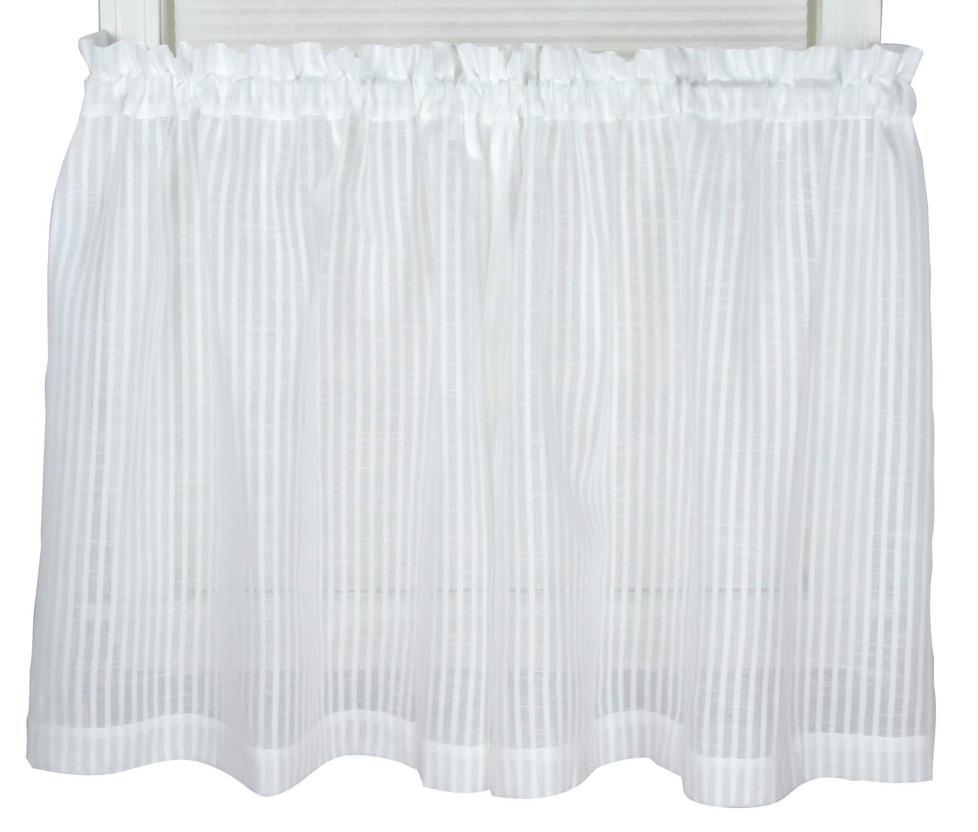 30Inch White Cafe Curtains Curtains & Drapes