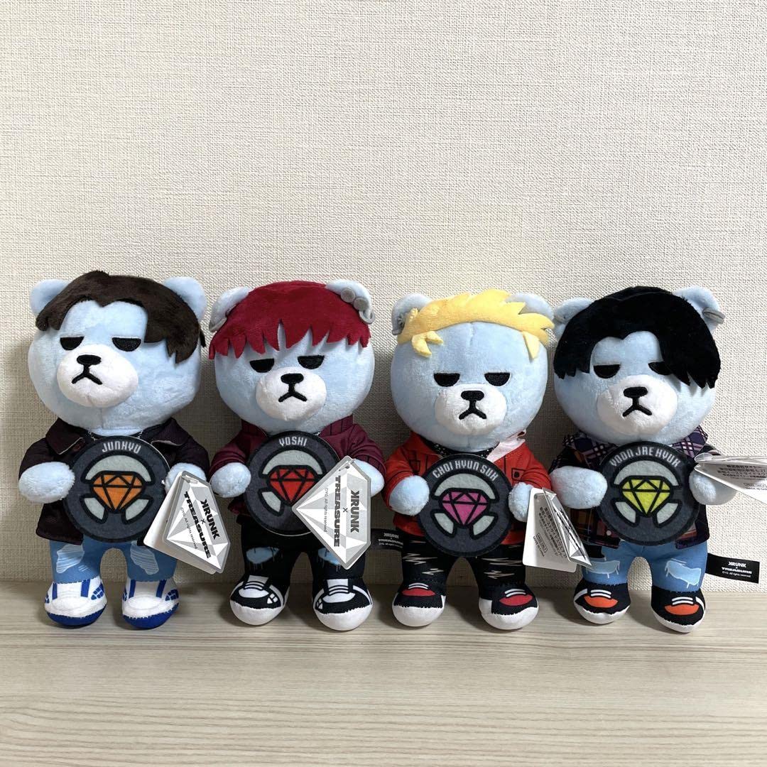 iKON KRUNK ぬいぐるみセット iKON KRUNK クランク ジナン JAY セット