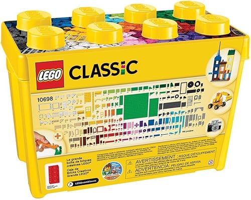 LEGO Caja de ladrillos creativa grande clásica 10698. 3 juegos